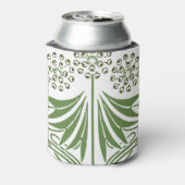 美しいヴィンテージイラストレーション 缶クーラー (缶裏面)