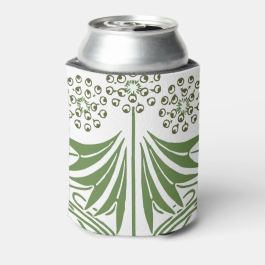 美しいヴィンテージイラストレーション 缶クーラー (缶裏面)