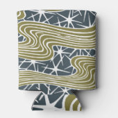 美しいヴィンテージイラストレーション 缶クーラー (裏面)