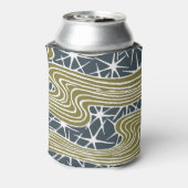 美しいヴィンテージイラストレーション 缶クーラー (缶裏面)