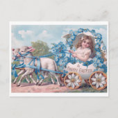 美しいヴィンテージイースター ポストカード (正面)