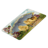 美しいヴィンテージイースター マグネット (左側)