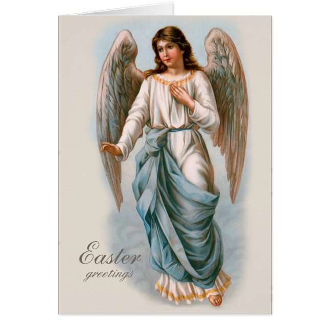 美しいヴィンテージエンジェルCC1093イースター恵み (正面)