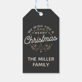 美しいヴィンテージクリスマスデザイン ギフトタグ