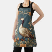 美しいヴィンテージグースウィリアムインスパイアモリス エプロン (インサイチュ)