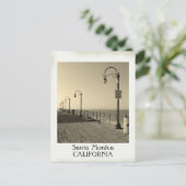 美しいヴィンテージサンタモニカ葉書！ ポストカード (スタンド正面)