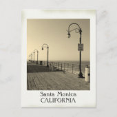 美しいヴィンテージサンタモニカ葉書! ポストカード (正面)