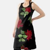 美しいヴィンテージシームレスなフローラルパターンとros エプロン (インサイチュ)