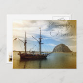 美しいヴィンテージスタイルモロベイハガキ! ポストカード (正面/裏面)