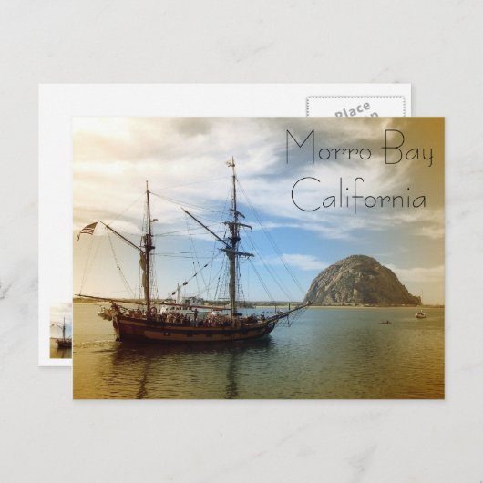 美しいヴィンテージスタイルモロベイハガキ！ ポストカード (正面/裏面)