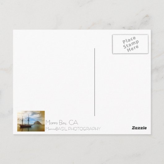 美しいヴィンテージスタイルモロベイハガキ！ ポストカード (裏面)