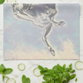 美しいヴィンテージスタイル馬芸キッチンタオル キッチンタオル (折り畳み)