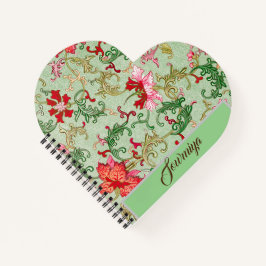 美しいヴィンテージデザインパーソナライズされたノート ノートブック