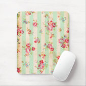美しいヴィンテージバラその他の花 マウスパッド (マウス)
