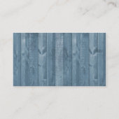 美しいヴィンテージバラフローラいかり無限 名刺 (裏面)