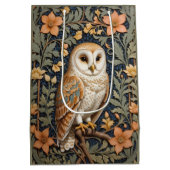 美しいヴィンテージバーンドルウィリアムインスパイアモリス ミディアムペーパーバッグ (裏面)