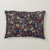 美しいヴィンテージフローラルパターンの多くの種類  アクセントクッション (裏面)