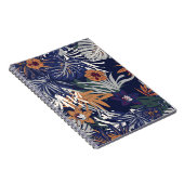 美しいヴィンテージフローラルパターンの多くの種類 ノートブック (右側)