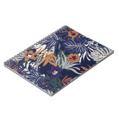 美しいヴィンテージフローラルパターンの多くの種類 ノートブック (左側)