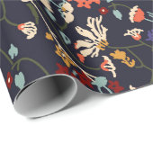 美しいヴィンテージフローラルパターンの多くの種類  ラッピングペーパー (ロールコーナー)