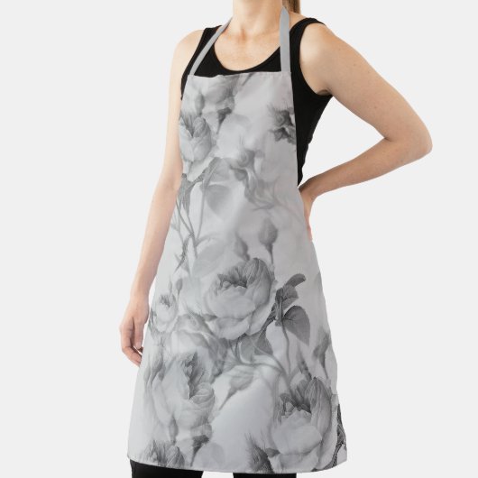 美しいヴィンテージフローラ エプロン (インサイチュ)