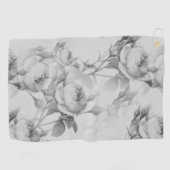 美しいヴィンテージフローラ ゴルフタオル (横)