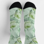 美しいヴィンテージフローラ ソックス (上部)