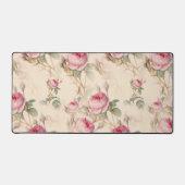 美しいヴィンテージフローラ デスクマット (正面)