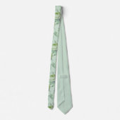 美しいヴィンテージフローラ ネクタイ (裏面)