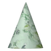 美しいヴィンテージフローラ パーティーハット (左)