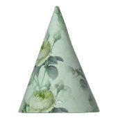 美しいヴィンテージフローラ パーティーハット (右)