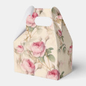 美しいヴィンテージフローラ フェイバーボックス (裏面サイド)