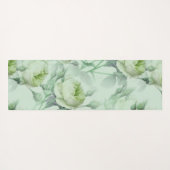 美しいヴィンテージフローラ ヨガマット (裏面(横))