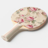 美しいヴィンテージフローラ 卓球ラケット (正面アングル)