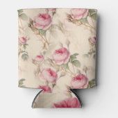 美しいヴィンテージフローラ 缶クーラー (正面)