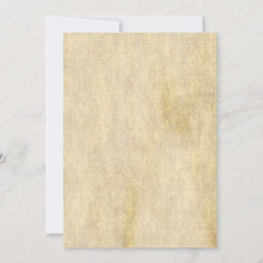 美しいヴィンテージブドウつる植物素朴結婚ズ 招待状 (裏面)