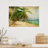 美しいヴィンテージポスター36インチx 24インチ品質プリント ポスター (キッチン)