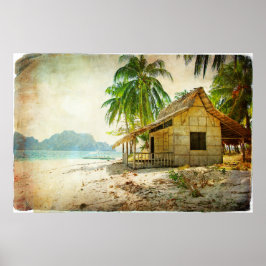 美しいヴィンテージポスター36インチx 24インチ、紙（マット） ポスター