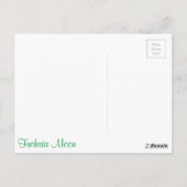 美しいヴィンテージミッドセンチュリートインデア ポストカード (裏面)