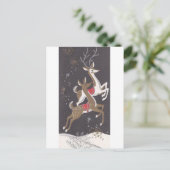 美しいヴィンテージミッドセンチュリートインデア ポストカード (スタンド正面)