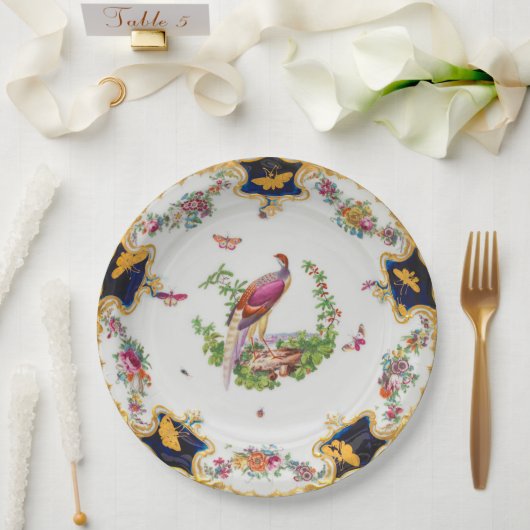 美しいヴィンテージメクレンブルク – シュリツチェルシー ペーパープレート (ウェディング)