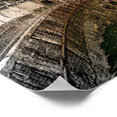 美しいヴィンテージリュブリャナスロヴェニアパノラマビュー ポスター (角)