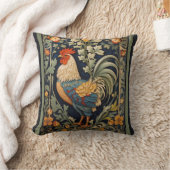 美しいヴィンテージロスターウィリアムインスパイアモリス クッション (ブランケット)