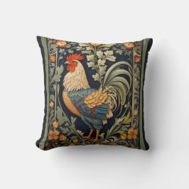 美しいヴィンテージロスターウィリアムインスパイアモリス クッション