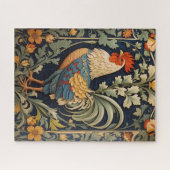 美しいヴィンテージロスターウィリアムインスパイアモリス ジグソーパズル (横)