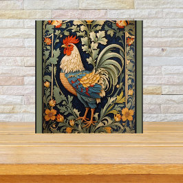 美しいヴィンテージロスターウィリアムインスパイアモリス タイル