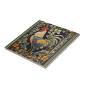 美しいヴィンテージロスターウィリアムインスパイアモリス タイル (側面)