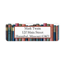 美しいヴィンテージ古い本、本の棘 ラベル