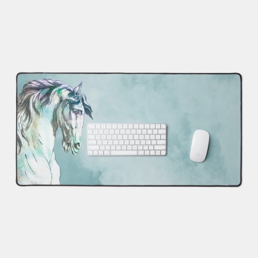 美しいヴィンテージ図解入りの、写真付きのヘッドデスクマット デスクマット (キーボード&マウス)