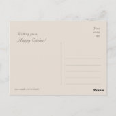 美しいヴィンテージ天使CC1090イースター挨拶 ポストカード (裏面)